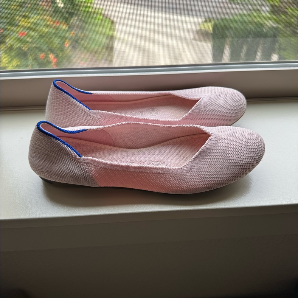 Rothy's Women's Light Pink Flats Size 6